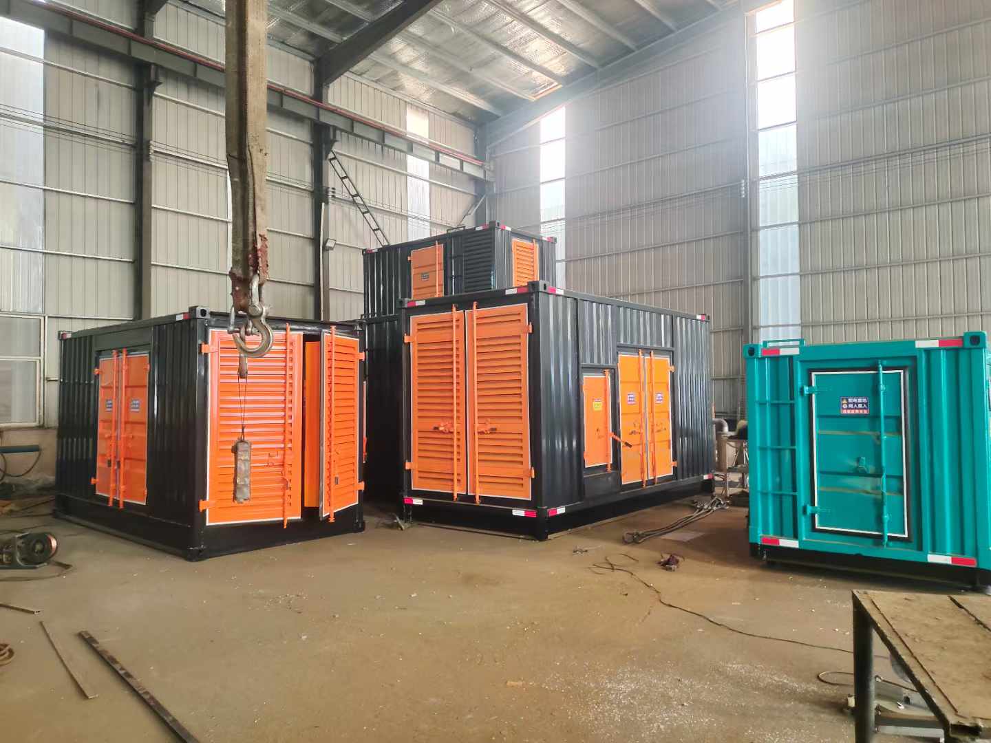 镇康500kw柴油发电机组可以带动多少功率设备？